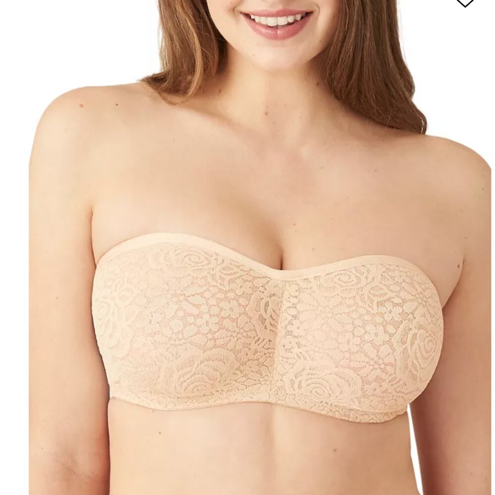 Wacoal Women's Halo Strapless Lace Bra 40DD